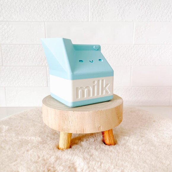 milk carton pencil holder // desk decor //play room decor - Picture 8 of 9